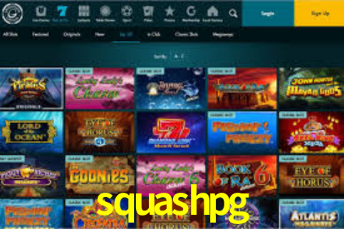 Interface do App squashpg